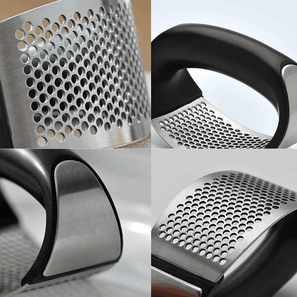 Stainless Steel Garlic Crusher | Easy Garlic, Ginger Crusher - Ekatra Mall EkatraMall
