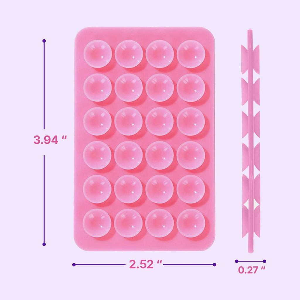 Double Sided Silicone Suction Phone Mount | Ekatra Mall GharChoice
