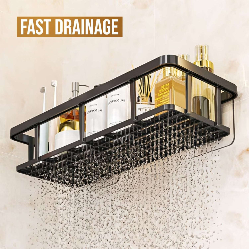 Aluminum Wall Mounted Bathroom Shelf | Ekatra Mall GharChoice