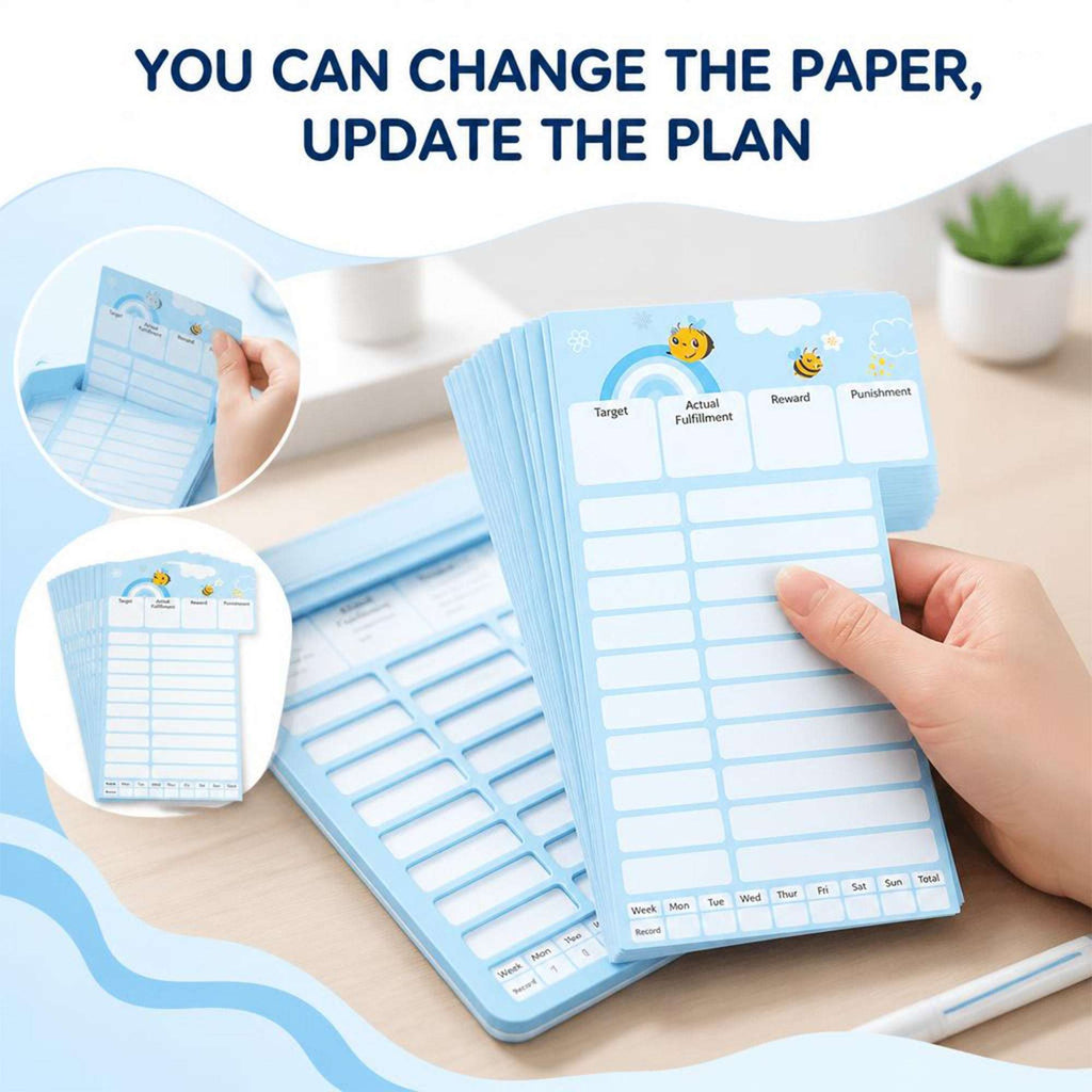 Daily Habit Tracker Board | Reusable Routine Checklist | Ekatra Mall GharChoice