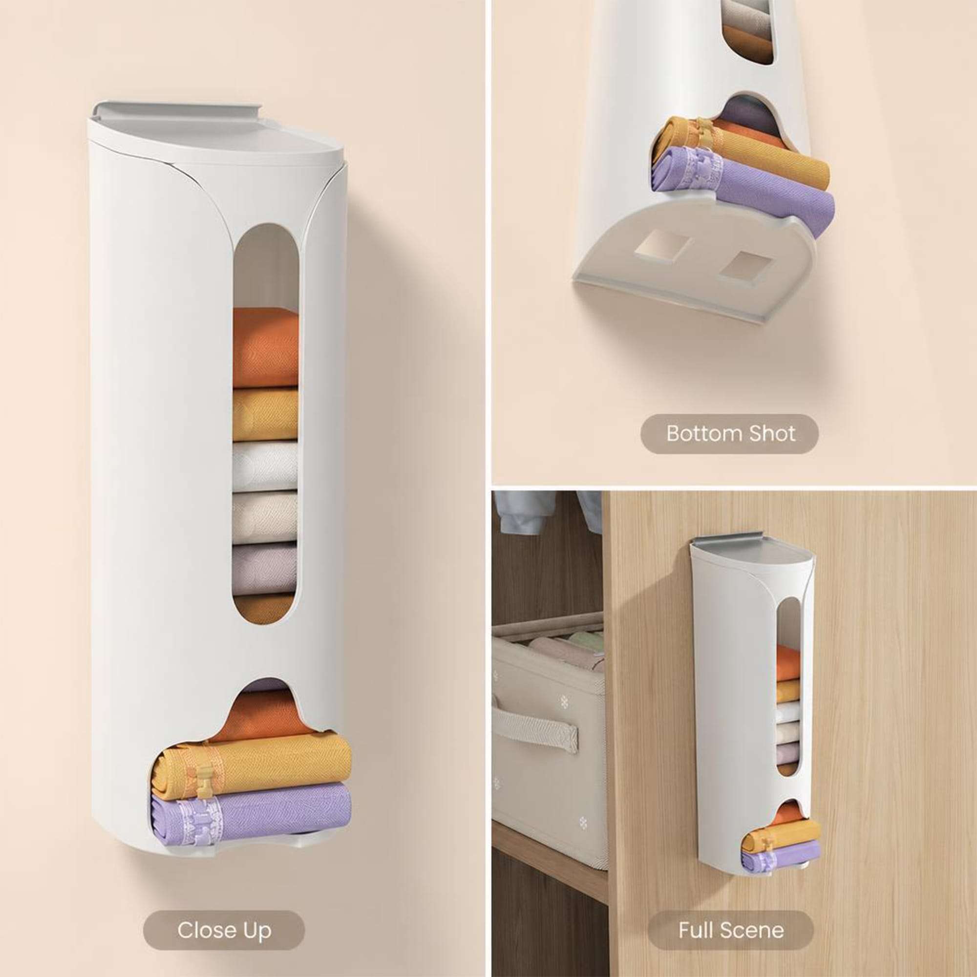 Multi-Purpose Wall Mounted Socks Organizer |  Ekatra Mall GharChoice
