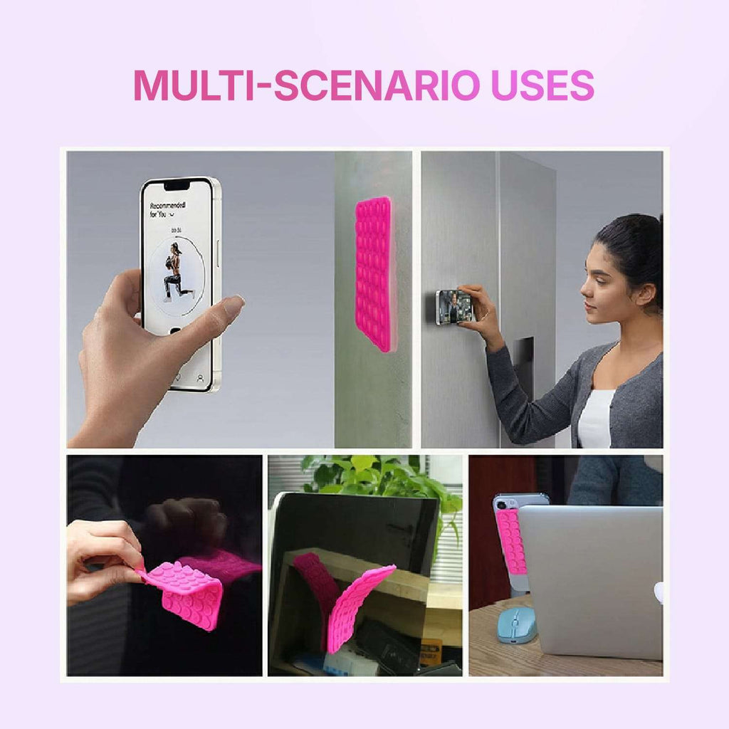Double Sided Silicone Suction Phone Mount | Ekatra Mall GharChoice