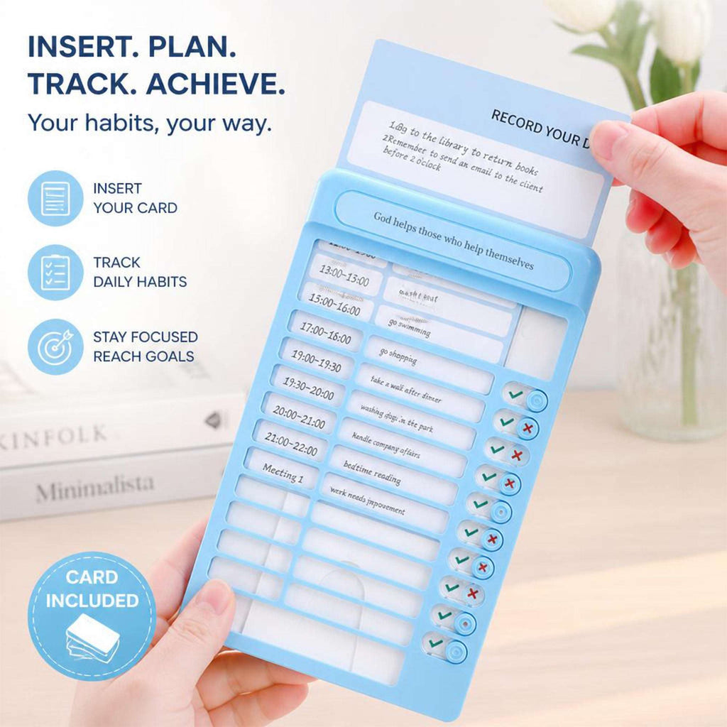 Daily Habit Tracker Board | Reusable Routine Checklist | Ekatra Mall GharChoice