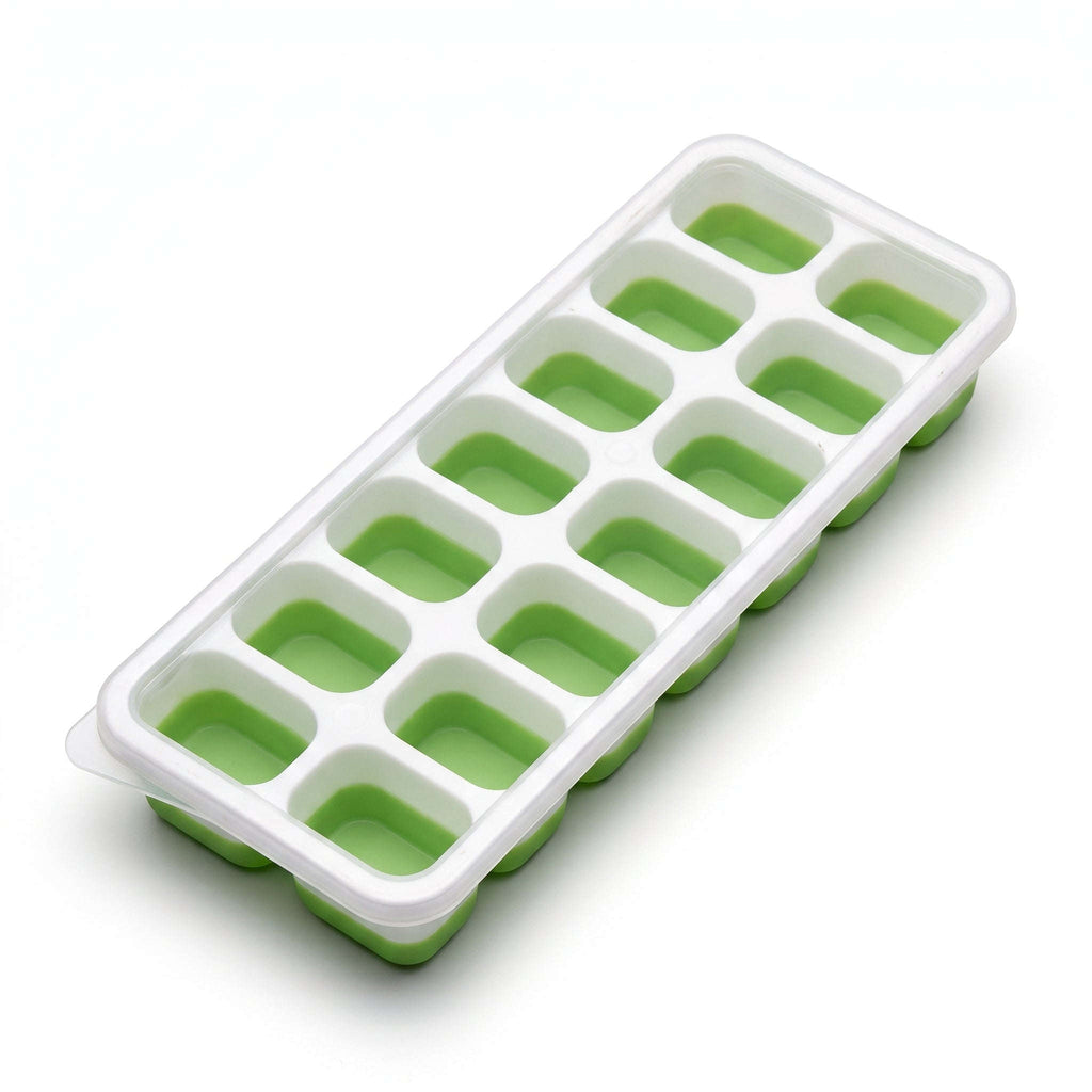 Ekatra Mall Silicone Ice Cube Tray | Removable Lid, Easy-Release & Stackable EkatraMall