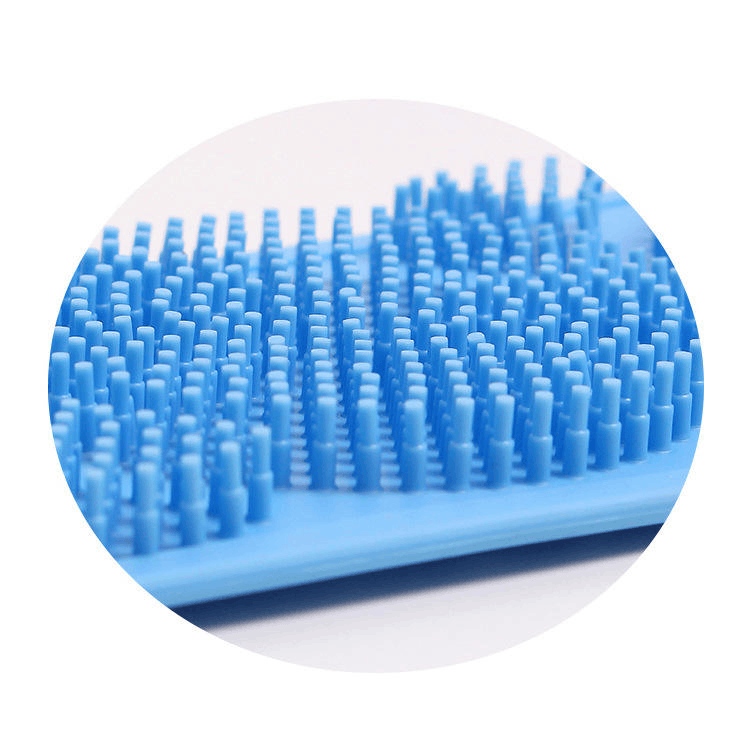 Silicone Body Back Scrubber | Double-Sided Exfoliating & Massage Bath Brush EkatraMall