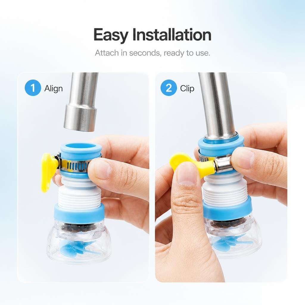 360° Rotating Faucet Extender | Ekatra Mall GharChoice